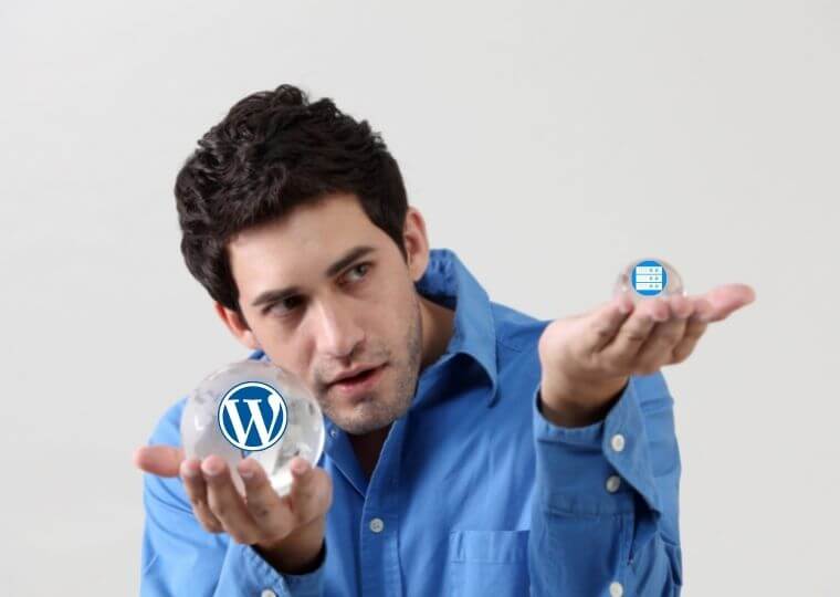 WordPress-vs-Web-Hosting